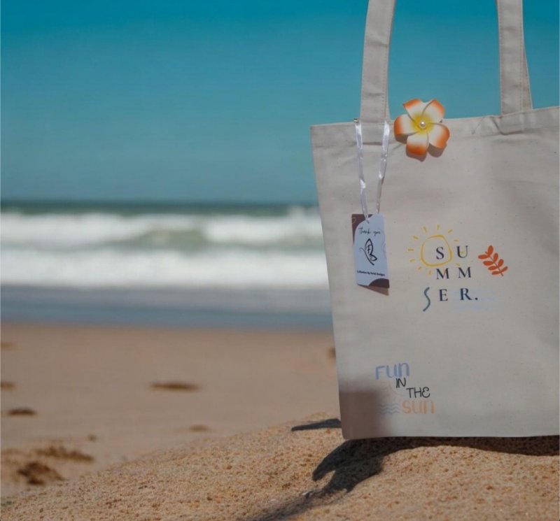 Tote Bag Summer sans fermeture